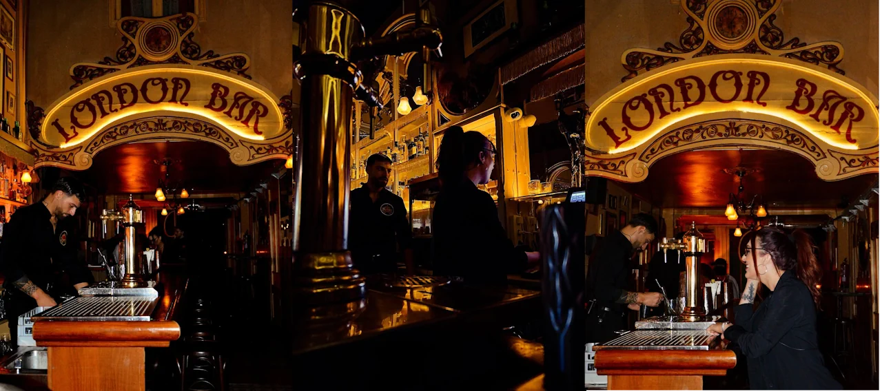 London Bar 1909. Fotografías del local.