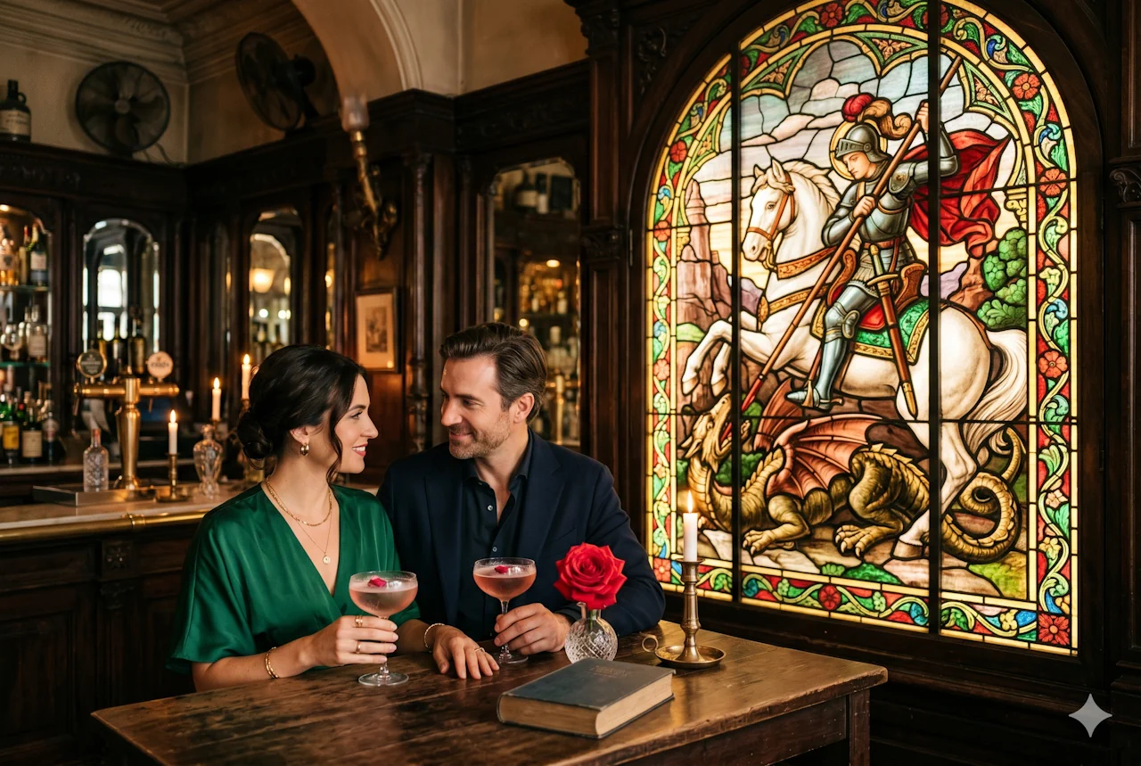 Sant Jordi de Copa. El cóctel de la Rosa.