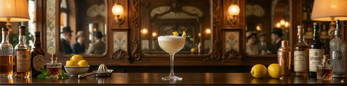 Whisky Sour. Imagen del cocktail