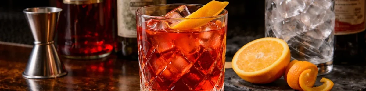 Cocktail Negroni. Imagen del cocktail
