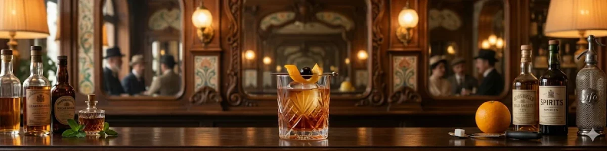 Cocktail Old Fashioned. Imagen del cocktail