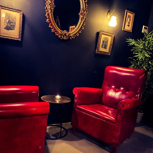 London Bar 1909. Interior del local