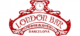 London Bar 1909. Logo del London Bar.
